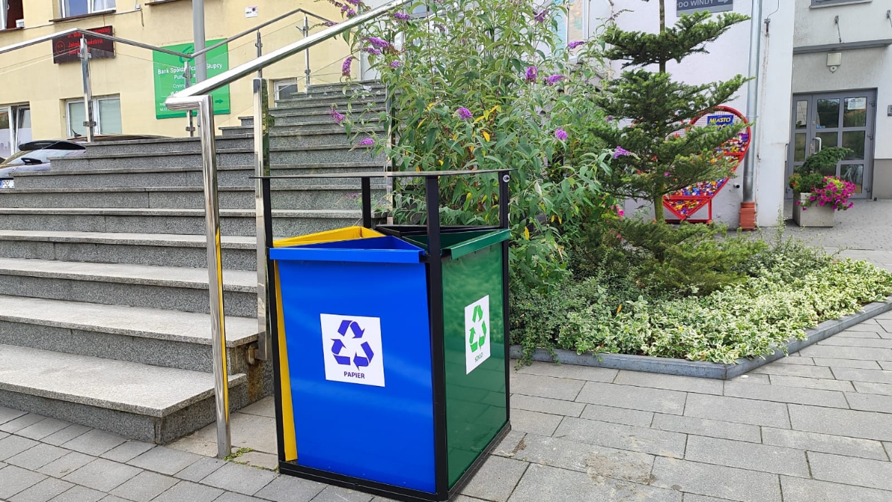 – Segregujmy odpady „na mieście” – zachęca burmistrz