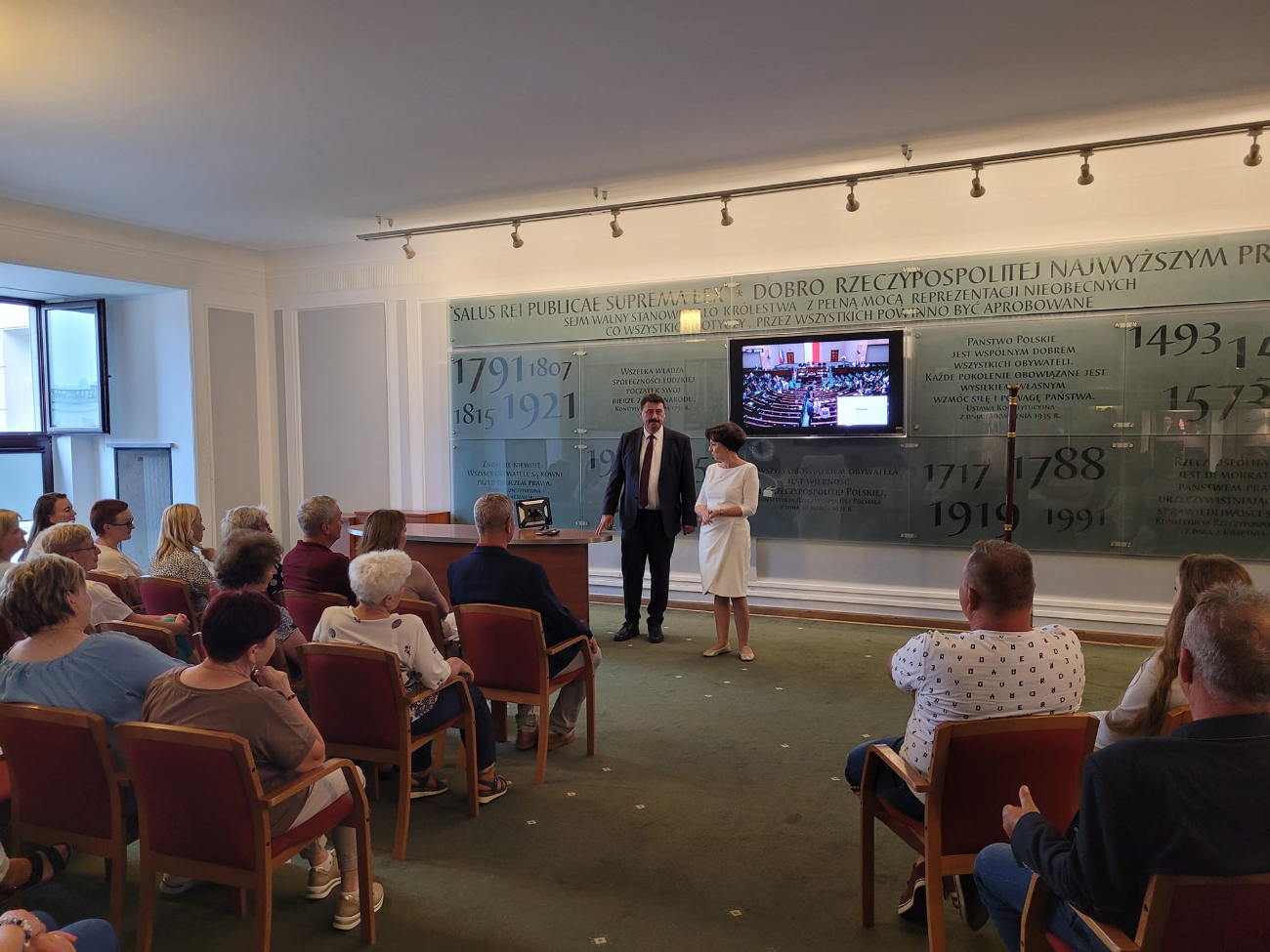 Lądkowscy samorządowcy w Sejmie