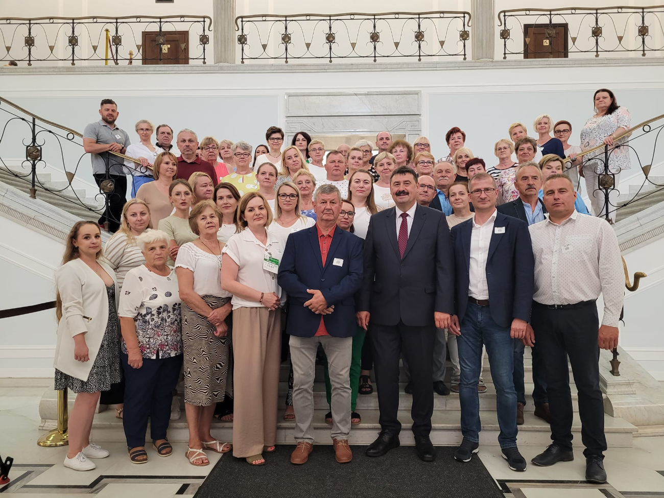 Lądkowscy samorządowcy w Sejmie