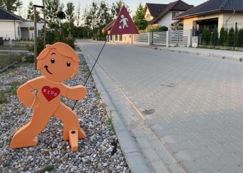 Ciekawy pomysł mieszkańców. Znaki mają chronić dzieci