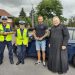Wspólne kontrole policji i duchownych. Kierowcy dostali obrazki ze św. Krzysztofem