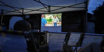 Oglądali filmy pod chmurką. Przed nami jeszcze 5 seansów