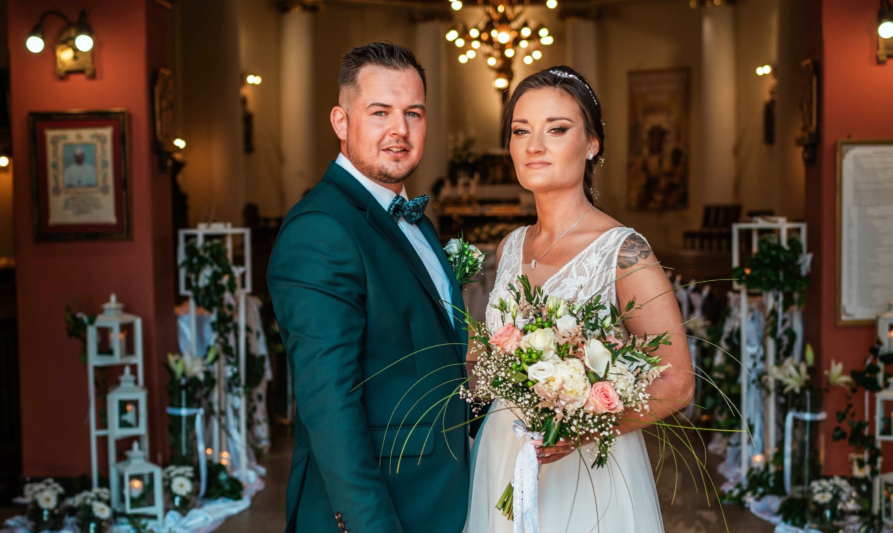 Marta i Damian. Samych pięknych dni!