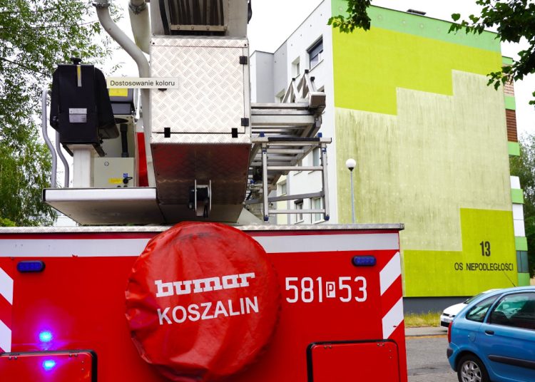 Straże na osiedlu Niepodległości