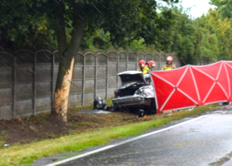 BMW uderzyło w drzewo. 21-latka nie żyje