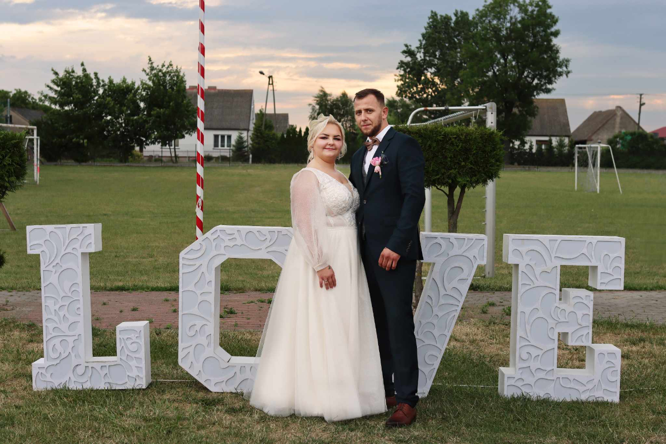 Klaudia i Patryk. Samych pięknych dni!