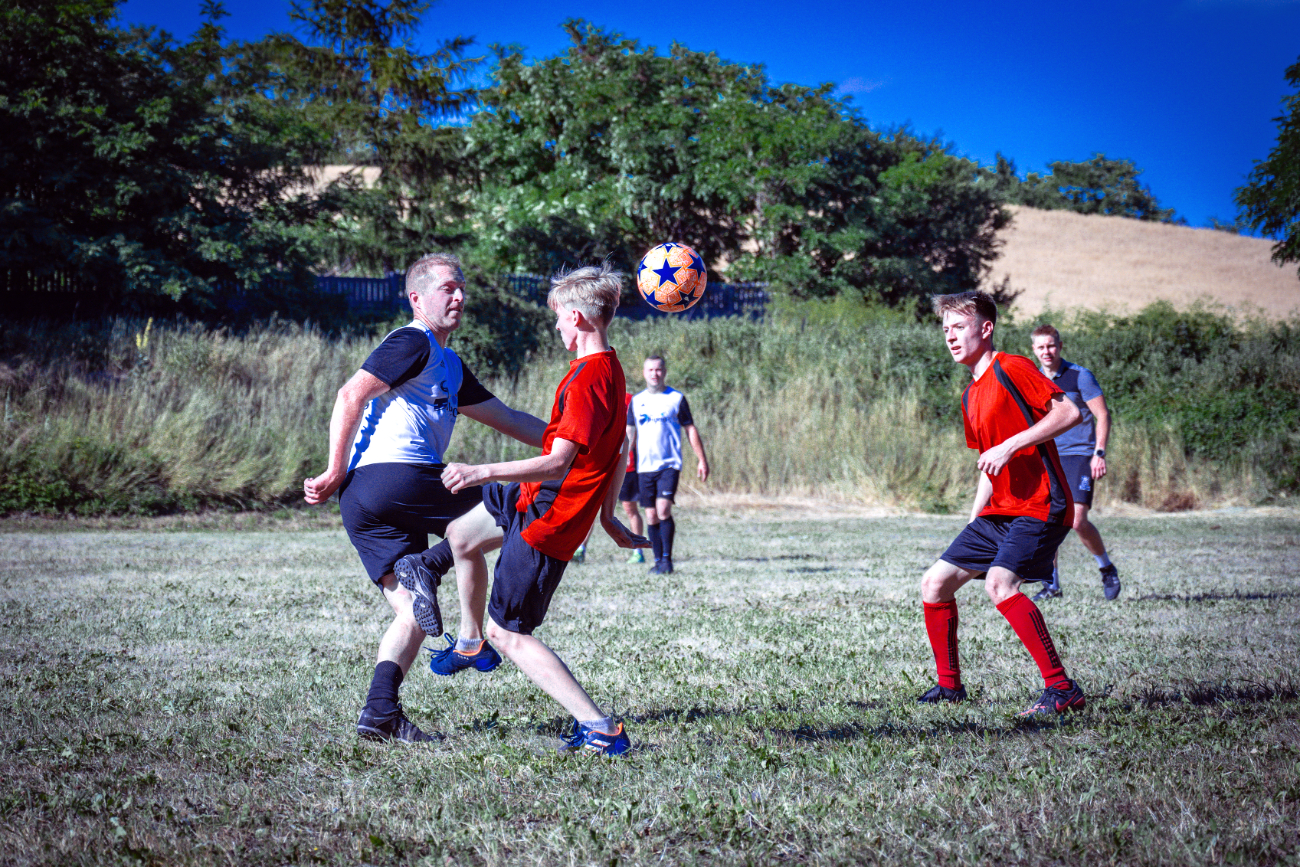 Tylko tam tak grają. Zobacz zdjęcia z niezwykłego meczu