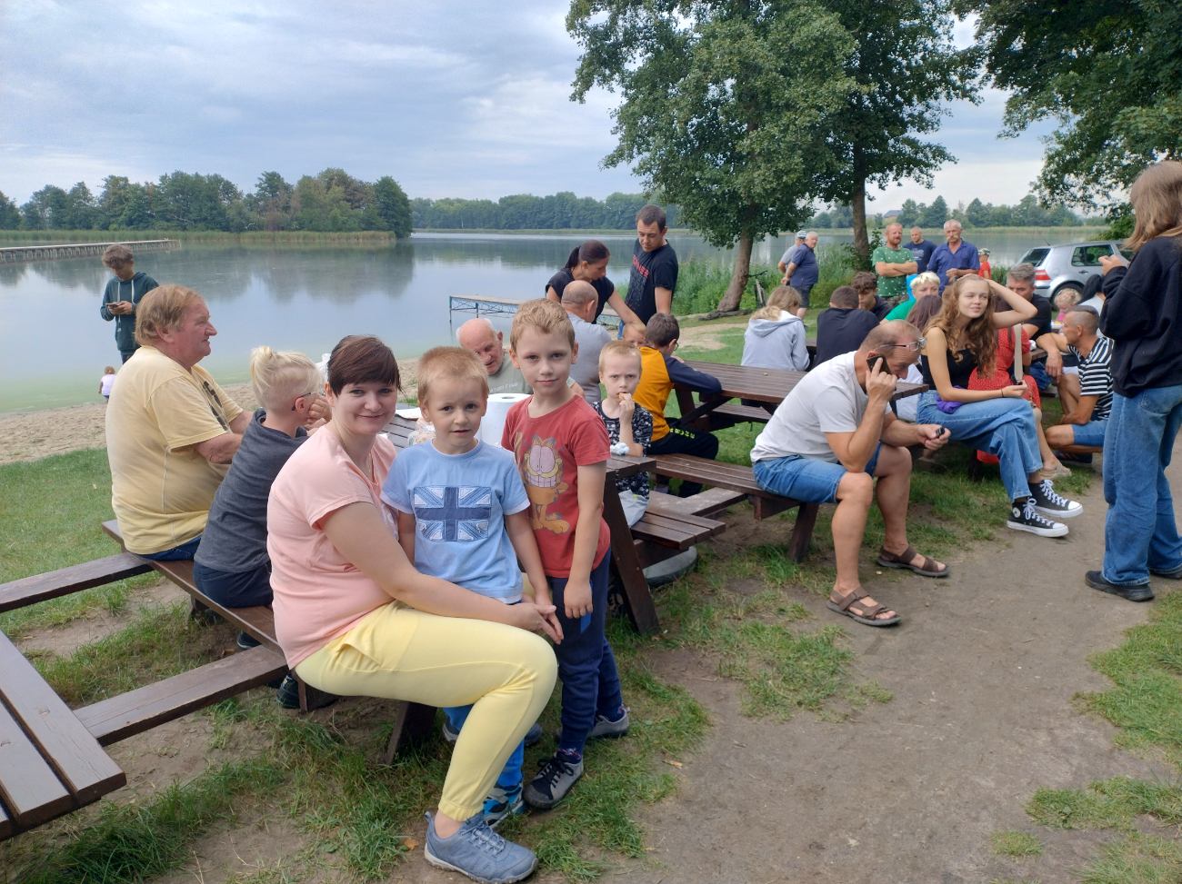 Zakończenie wakacji nad jeziorem