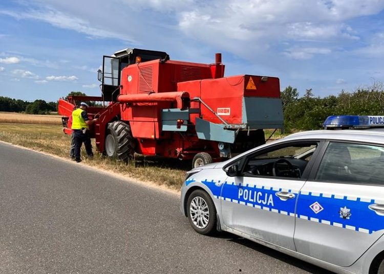 Policjanci sprawdzają rolników. Szczególnie teraz
