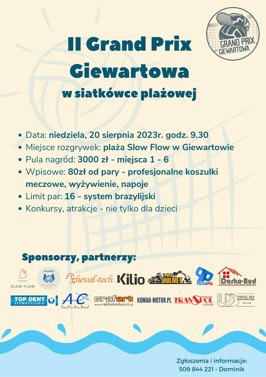 Powiatowa siatkówka plażowa