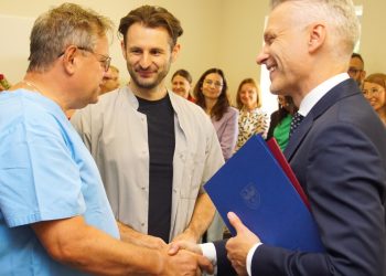 Pożegnali dyrektora szpitala ZDJĘCIA