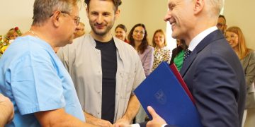 Pożegnali dyrektora szpitala ZDJĘCIA