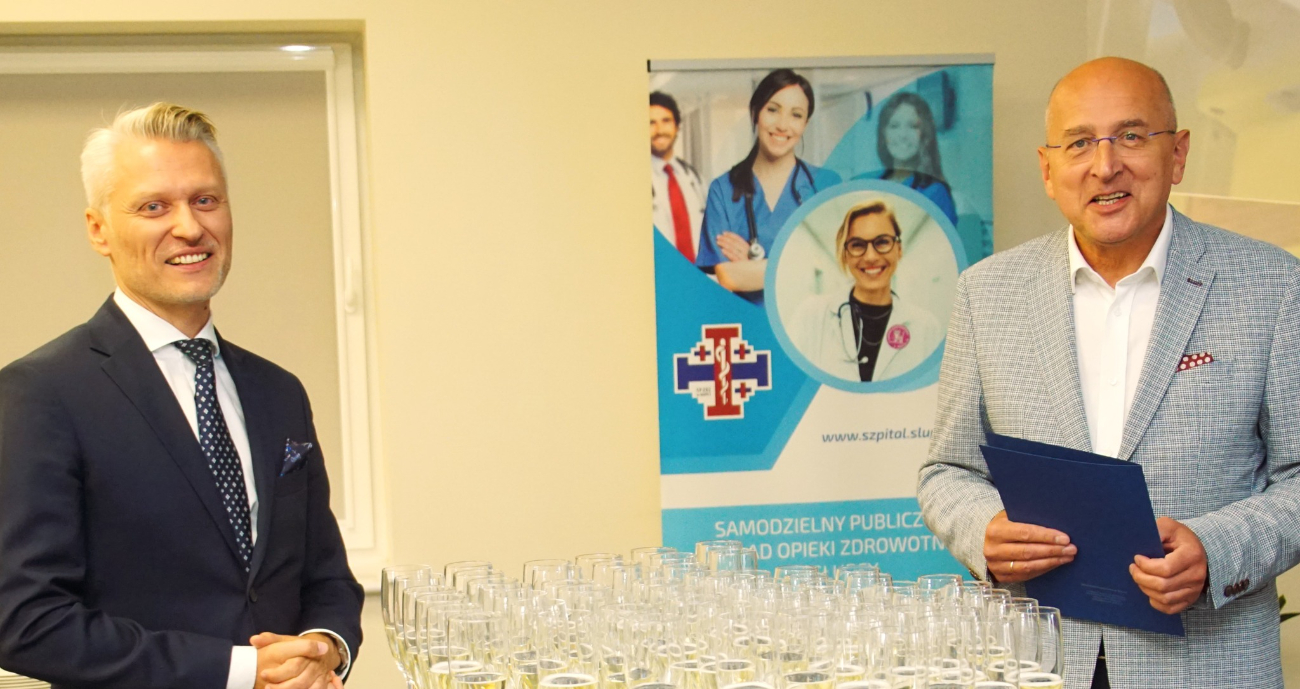 Pożegnali dyrektora szpitala ZDJĘCIA