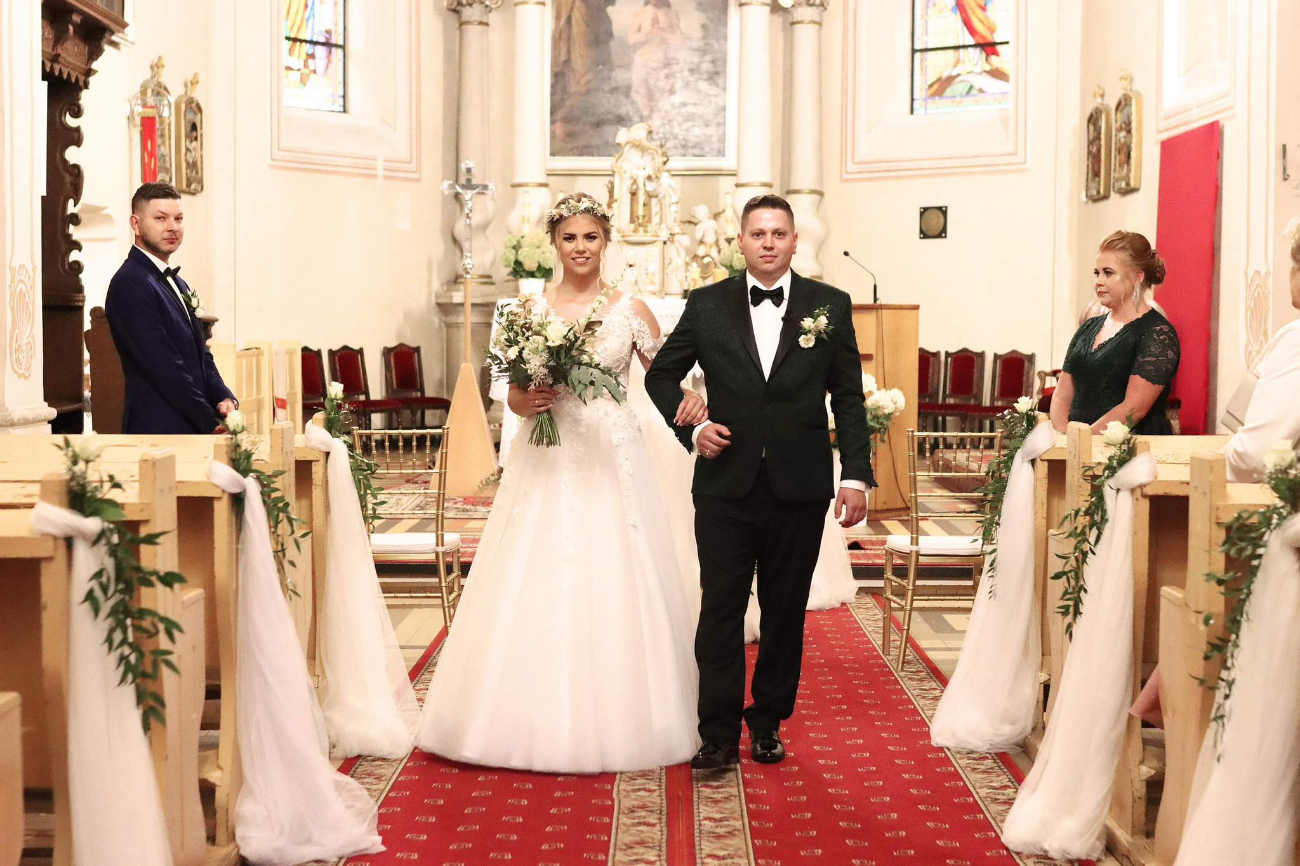 Klaudia i Krzysztof. Gratulujemy!