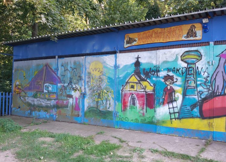 Wandale nad jeziorem