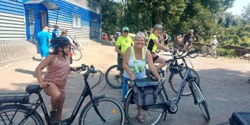 Sobota na rowerze. Poznali zakątki Powidzkiego Parku Krajobrazowego