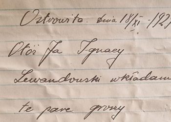 Niezwykłe znalezisko w Ostrowitem. Znaleźli butelkę, w niej list…