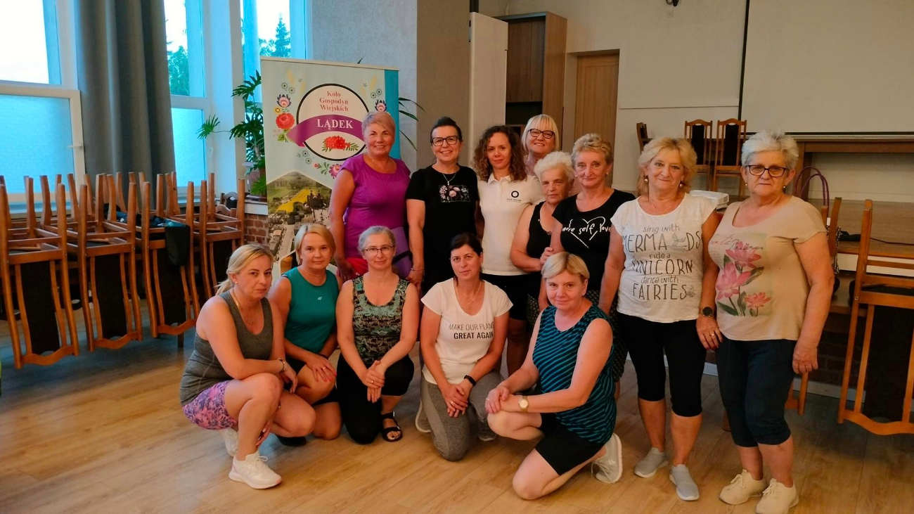 Ciekawe warsztaty pań z Lądku