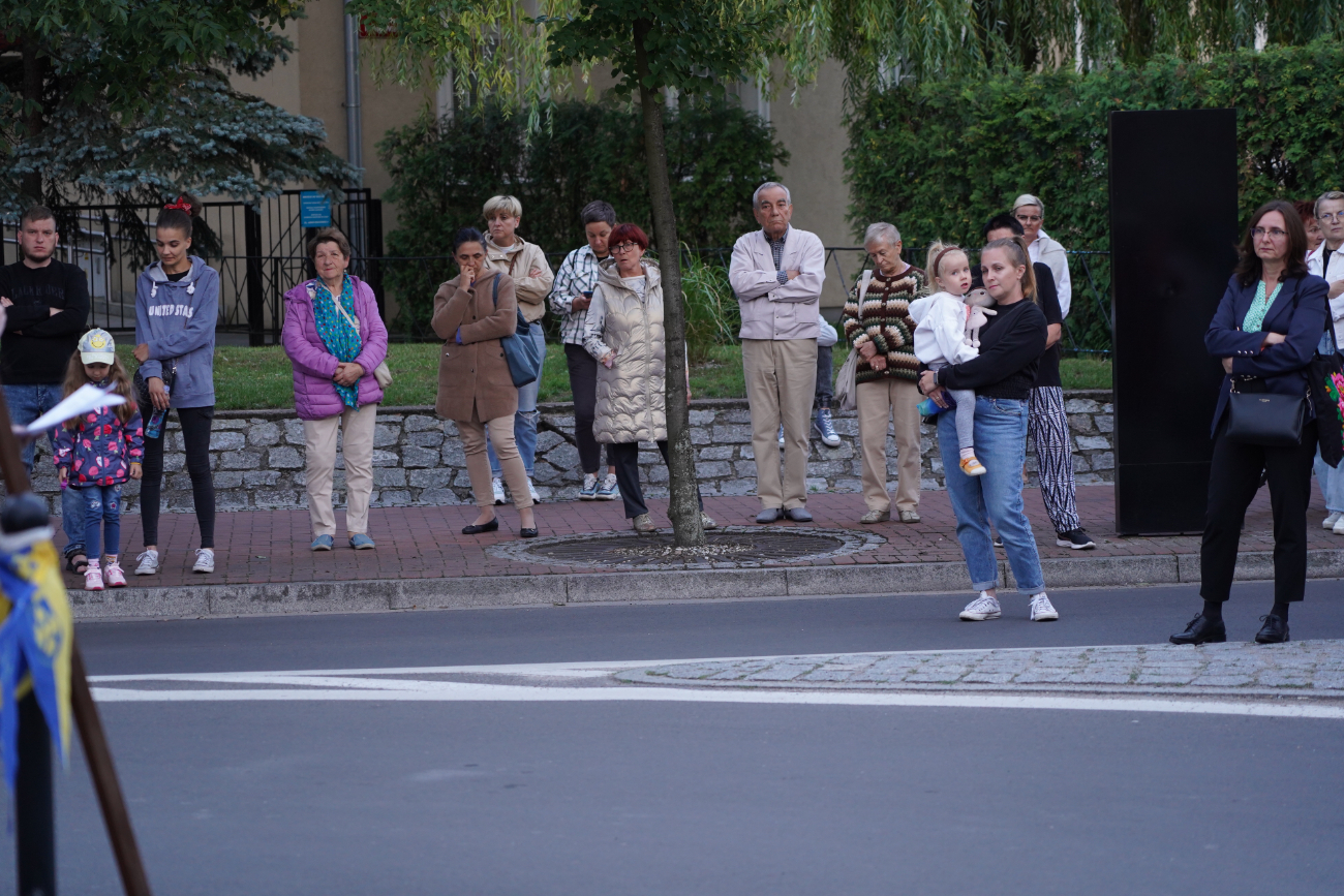 Słupczanie spotkali się przy kolumnie ZDJĘCIA