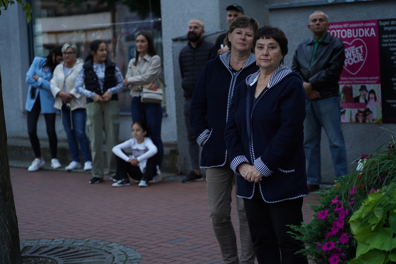 Słupczanie spotkali się przy kolumnie ZDJĘCIA