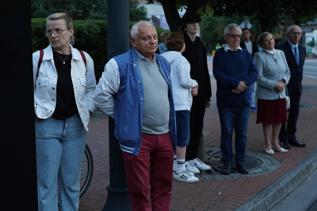 Słupczanie spotkali się przy kolumnie ZDJĘCIA