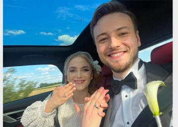 Asia i Marcin. Wszystkiego najlepszego!