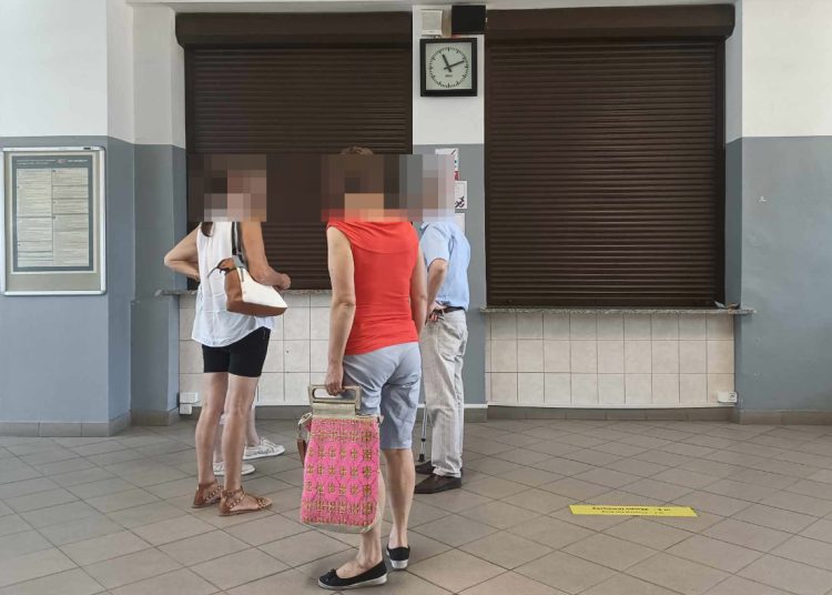 Kasa na dworcu była nieczynna. Dlaczego?