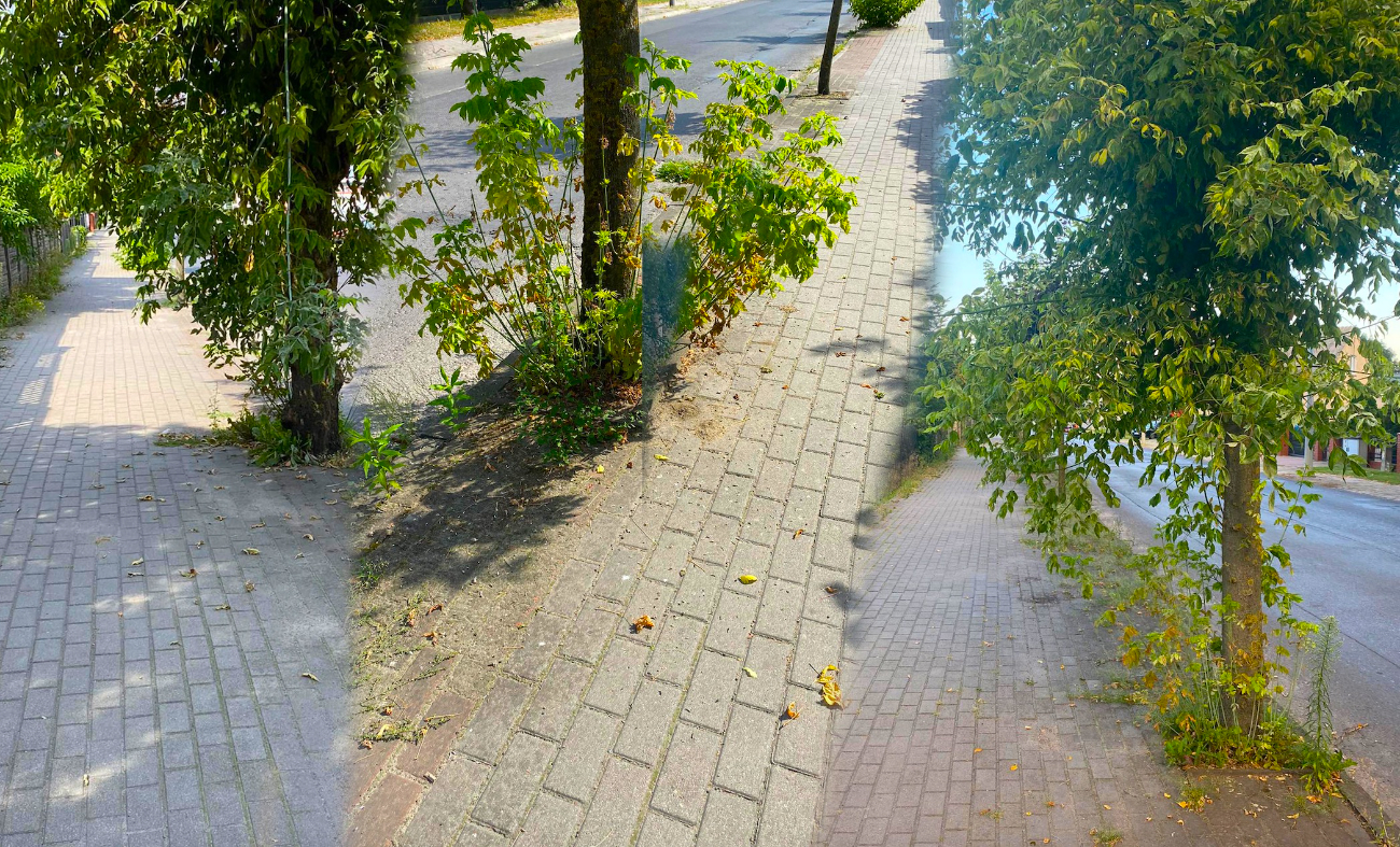 Tak wygląda droga na dworzec. „Wszystko jest zaniedbane”