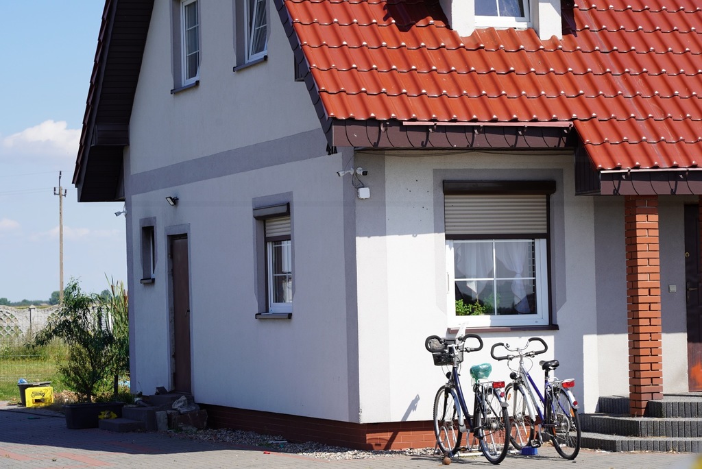 Szokujące sceny. Pies próbował przed nimi uciekać. Wszystko się nagrało