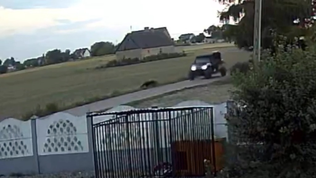 Szokujące sceny. Pies próbował przed nimi uciekać. Wszystko się nagrało