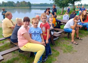 Zakończenie wakacji nad jeziorem