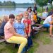 Zakończenie wakacji nad jeziorem