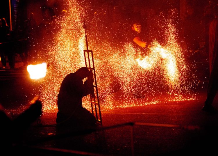Słupecki rynek w ogniu. Zobacz zdjęcia