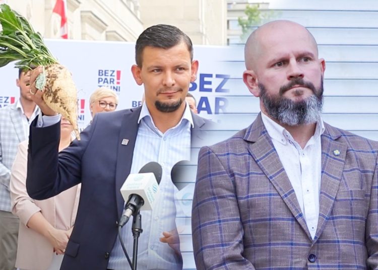 Wójt wręczył buraka. Kandydat KO komentuje