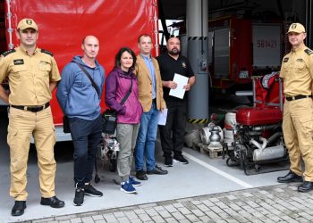 Przekazali swój sprzęt strażakom z Ukrainy