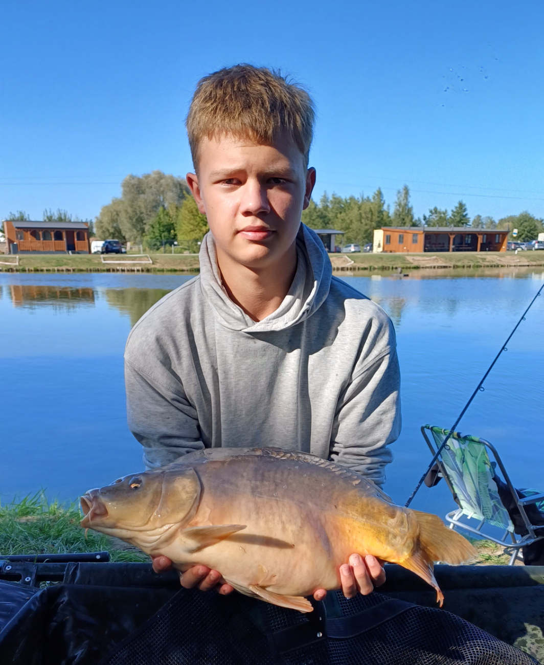 Zakończyli lato na łowisku