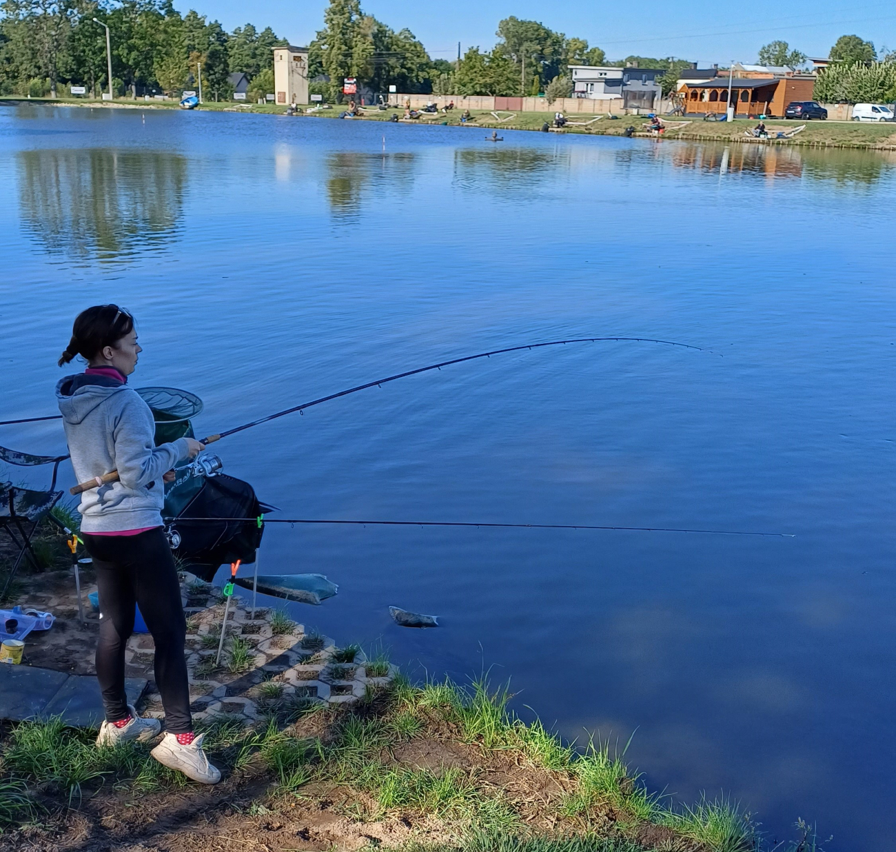 Zakończyli lato na łowisku