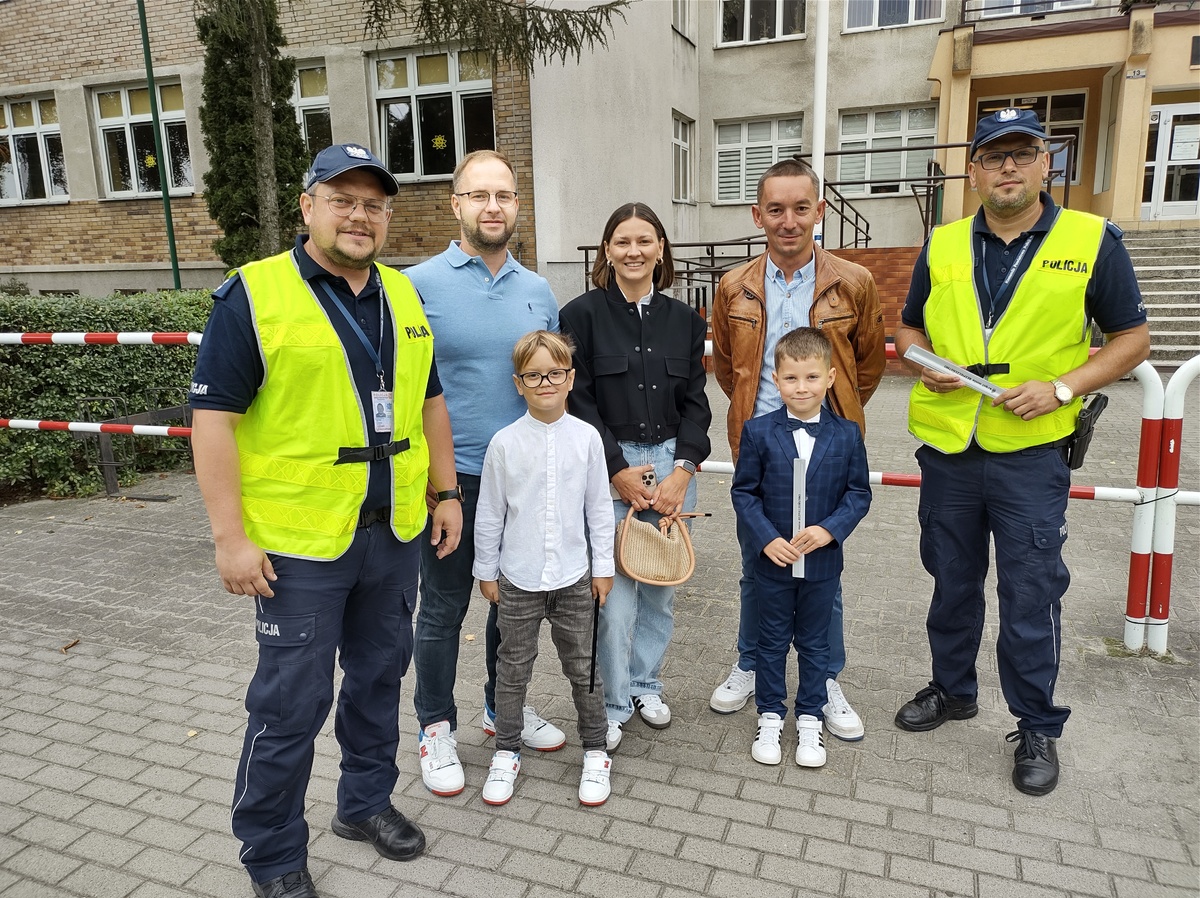 Policjanci przy szkołach. Zwracali uwagę na…