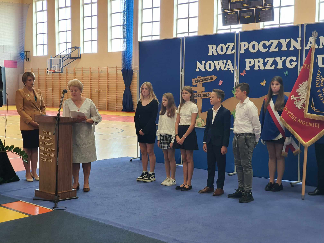 Rozpoczęcie roku szkolnego w Kowalewie Opactwie