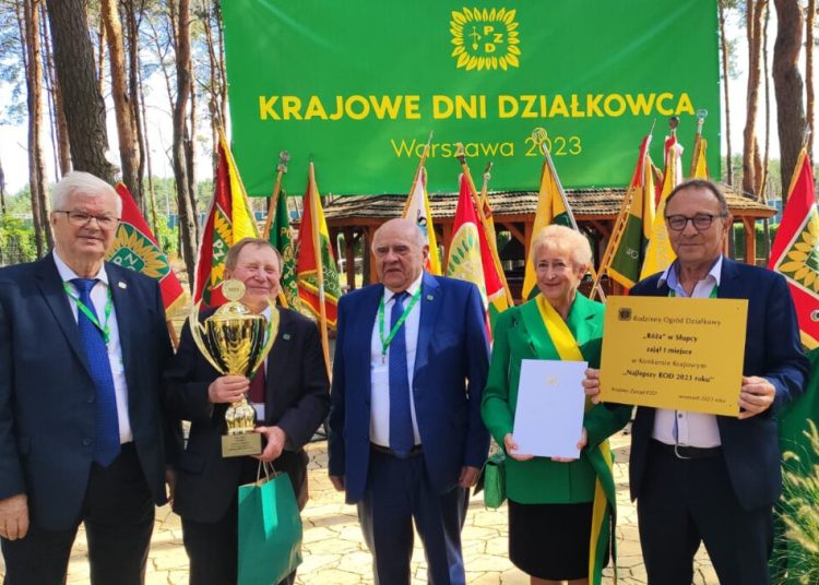 Słupeccy działkowcy najlepsi w kraju