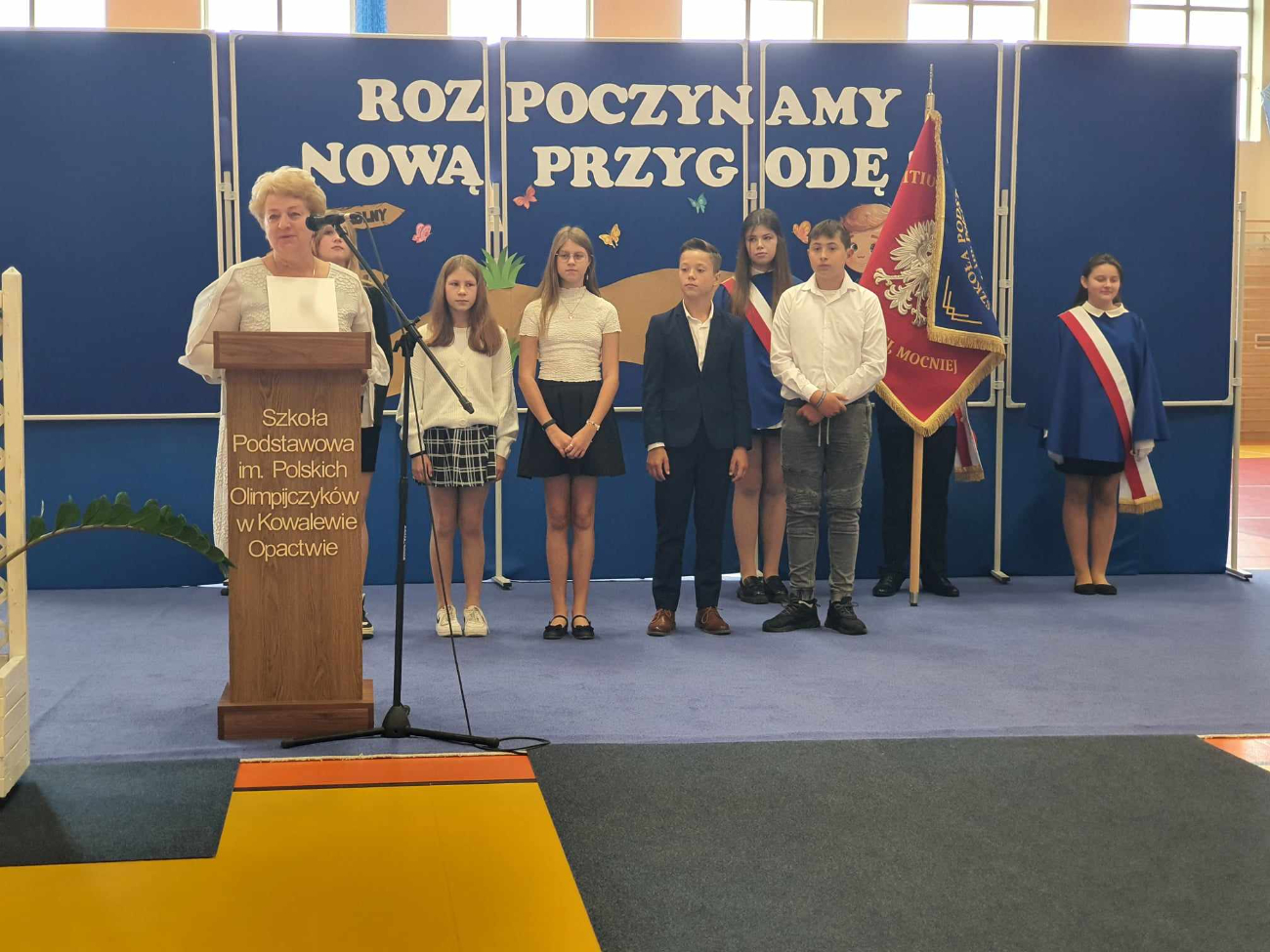 Rozpoczęcie roku szkolnego w Kowalewie Opactwie