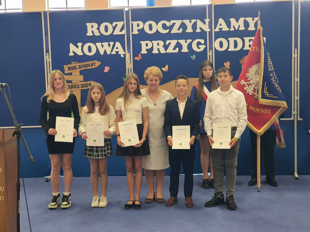 Rozpoczęcie roku szkolnego w Kowalewie Opactwie