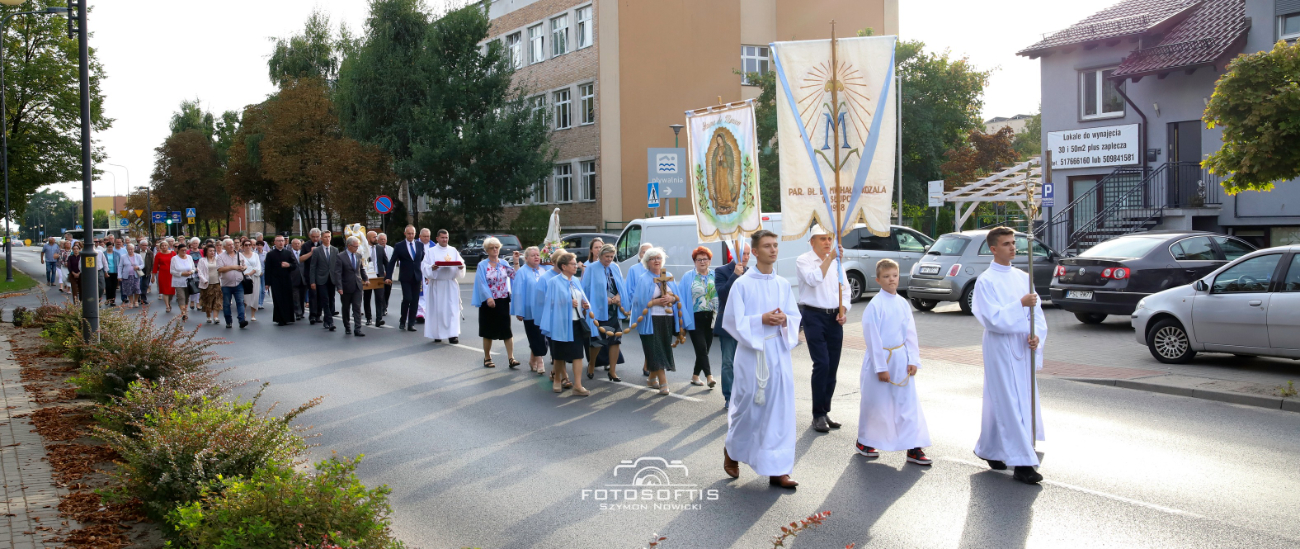 Uroczyście przyjęli figurę. W Kozalu trwają dni skupienia