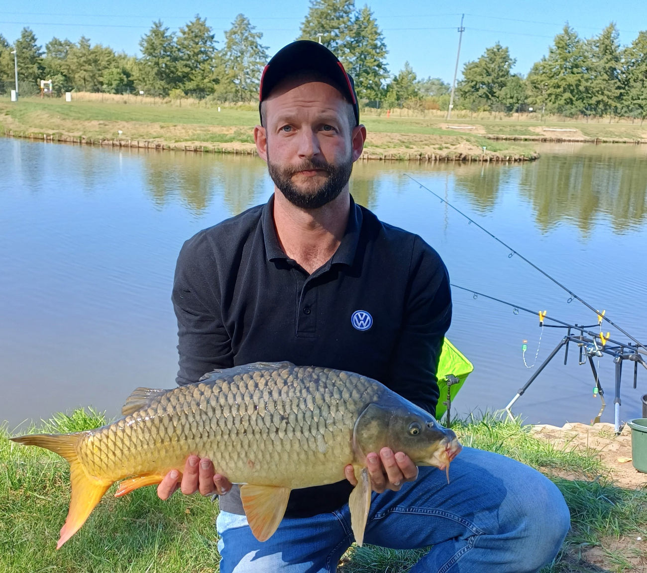 Zakończyli lato na łowisku