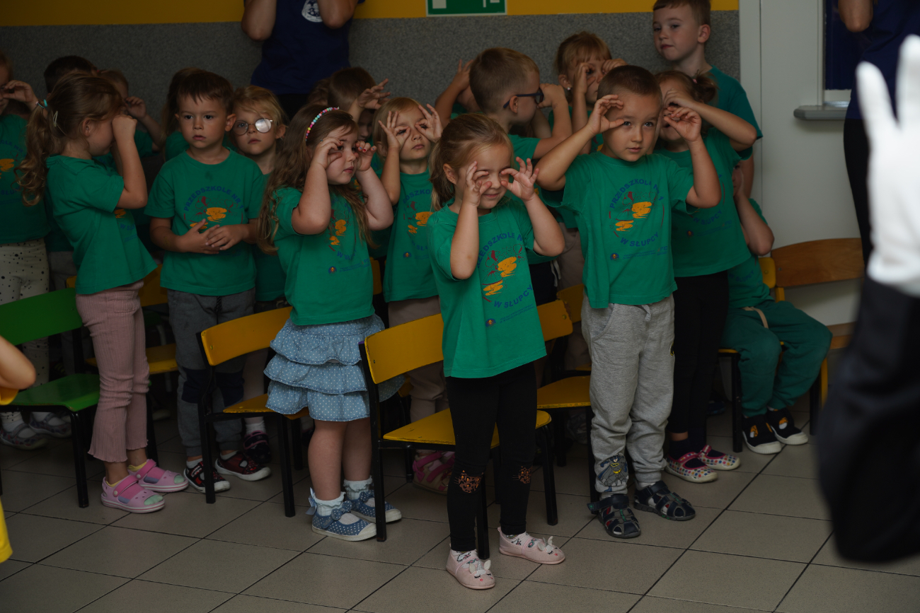 Dzieci z Jedynki dostały niezwykły prezent na Dzień Przedszkolaka