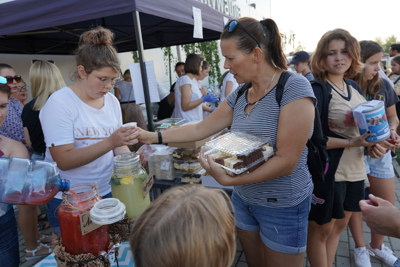 Jedynka dla Arka. Zbierali pieniądze na leczenie