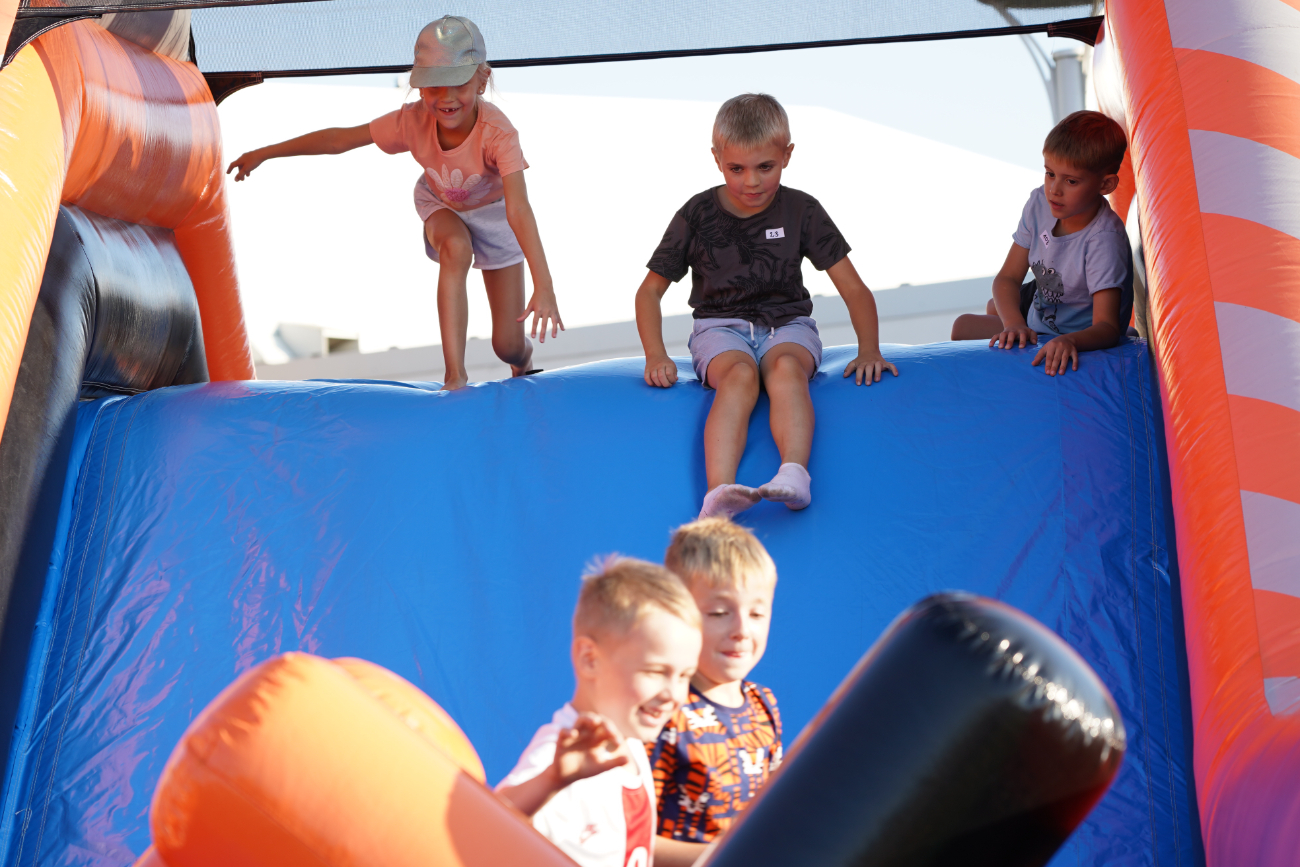 Jedynka dla Arka. Zbierali pieniądze na leczenie