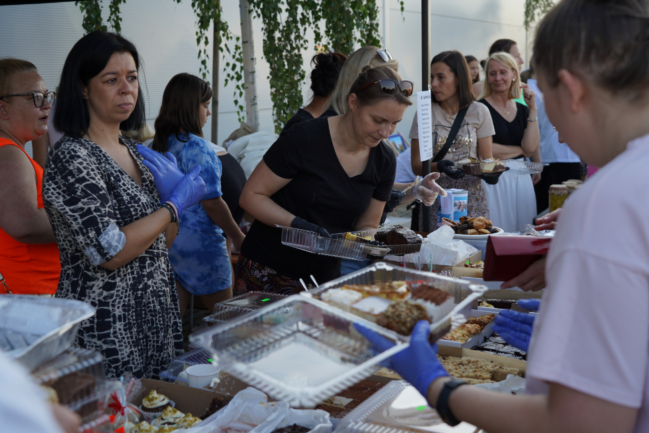 Jedynka dla Arka. Zbierali pieniądze na leczenie