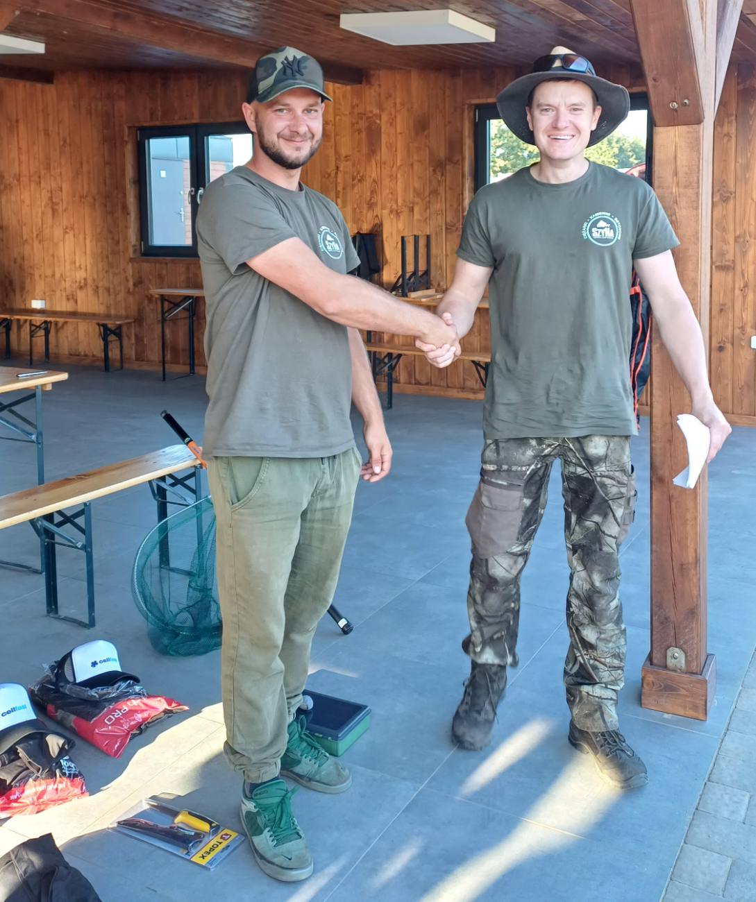 Zakończyli lato na łowisku