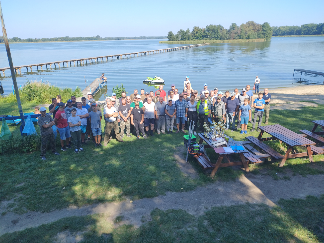 Wędkarze pożegnali lato